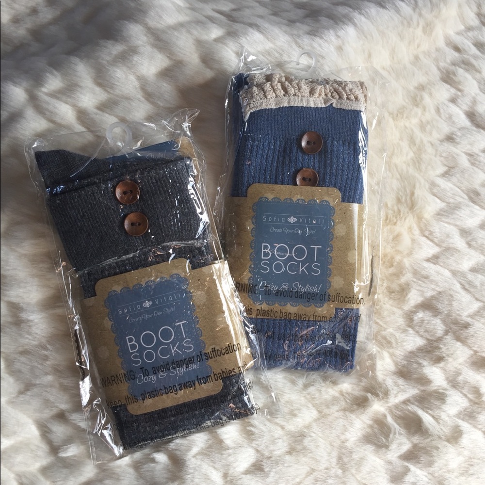 2 Sofia Vitali boot socks
